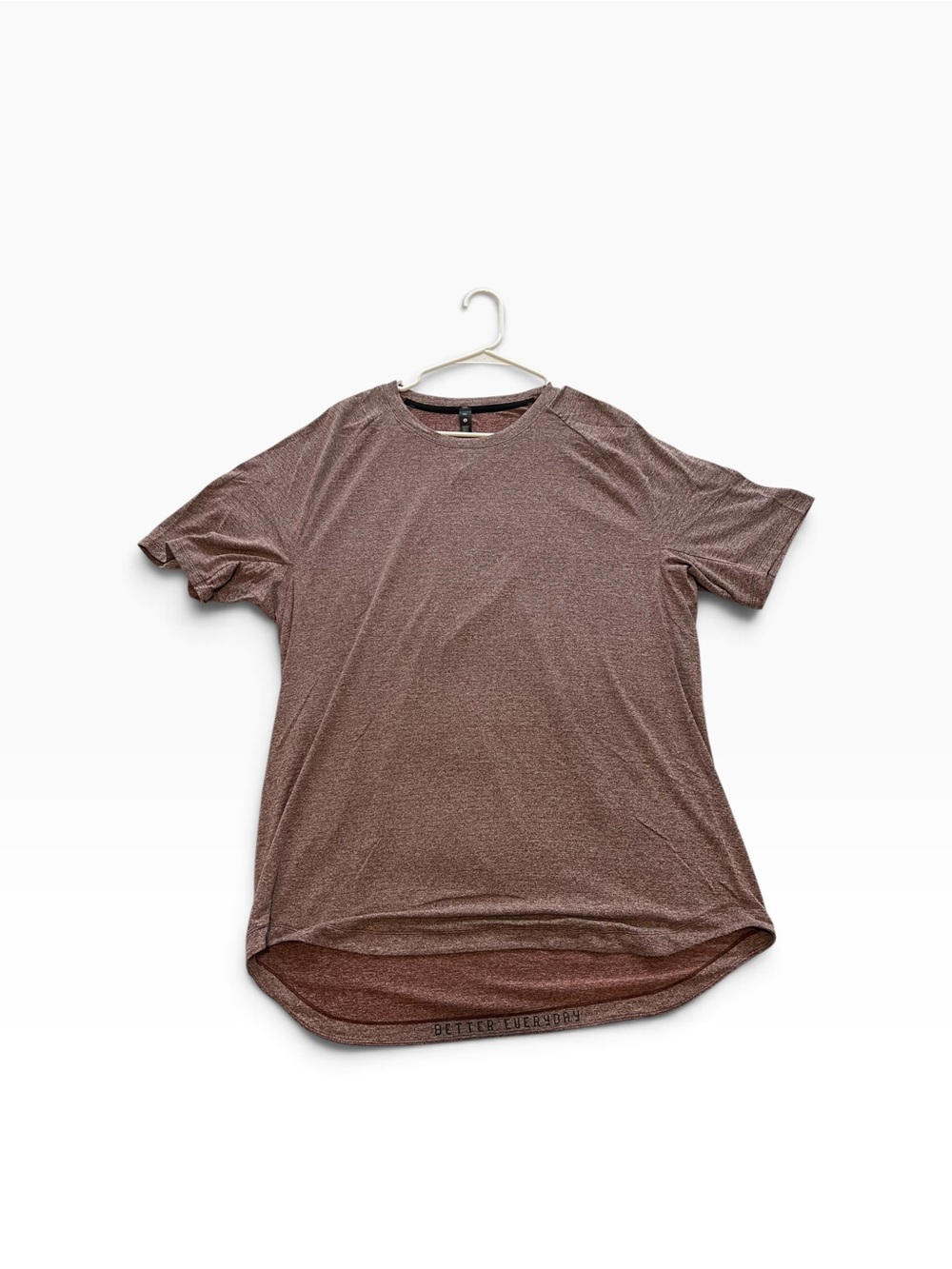 lululemon athletica Men's Drysense Short-Sleeve Crew Tee in Maroon Heather